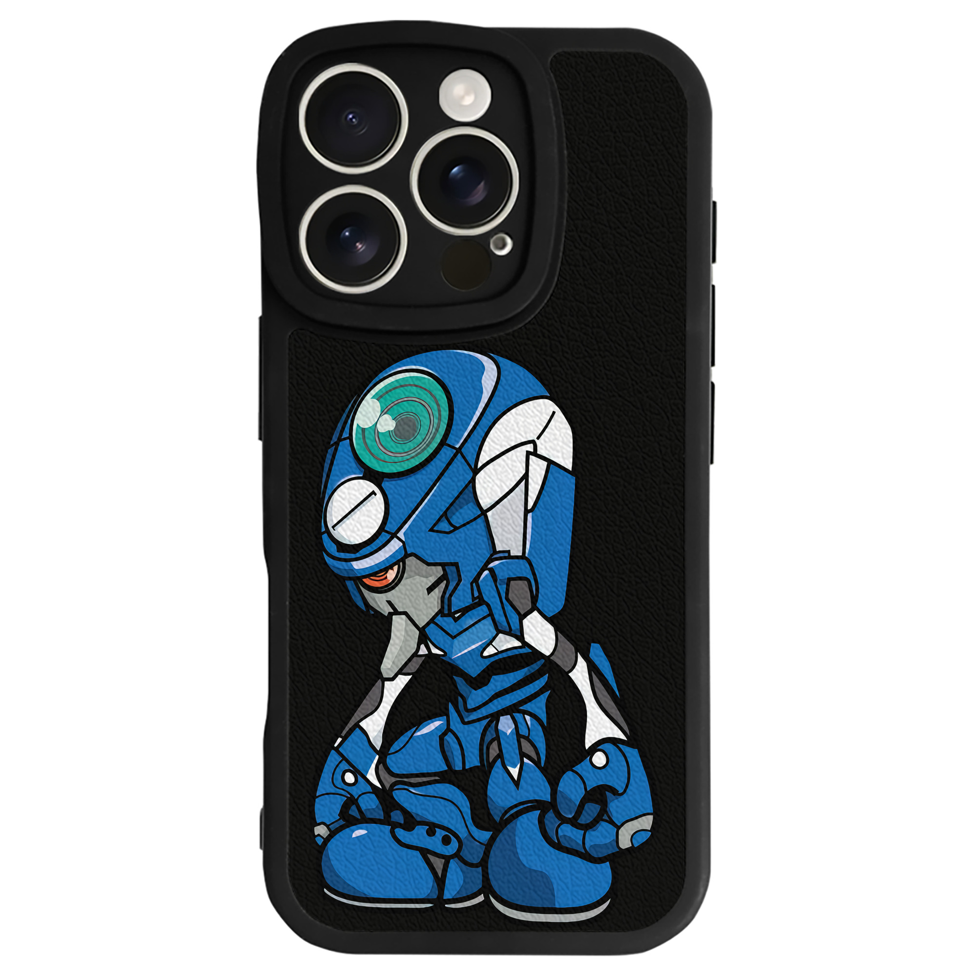 （画像用） EVA 新世紀エヴァンゲリオン 【iPhone 16シリーズ対応】シリコンスマホケース（レザー調） 材質：シリコン